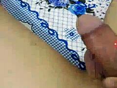 Gay handsome boy performs a solo show