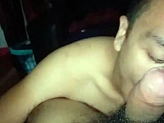 I was sucking my friend's husband's dick in the back room