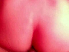 Having anal sex at home.