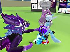 Wow, gay VR masturbation feels incredible!