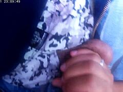 Recording myself in first person giving a blowjob