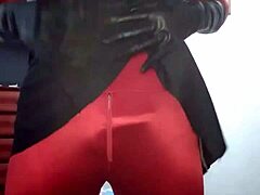 Watch this horny travesti get her ass fucked hard in homemade anal action!