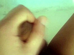 Intensely hot masturbation with bold strokes.