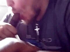 Just chilling with a massive BBC blowjob session today