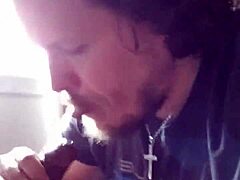 Just chilling with a massive BBC blowjob session today