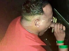 i took my friend to the booth for an amazing oral blowjob experience, it was wild