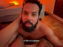 Bearded man sucks 41 cocks in wild amateur blowjob spree