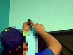 Amateur blows carpenter before intense anal session