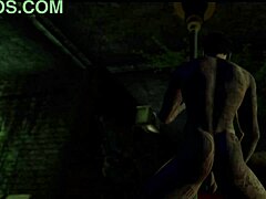 Damn! Sex Gay Action in Second Life Masturbation!