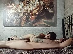 NEIGHBOR SUCKS AND I FUCK HARD