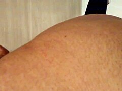 A solo amateur softcore scene featuring a gay man.