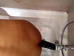 A solo amateur softcore scene featuring a gay man.