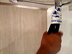 A solo amateur softcore scene featuring a gay man.