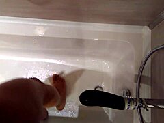 A solo amateur softcore scene featuring a gay man.