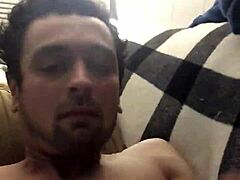 Solo Homemade Amateur Throbbing Cock Action!