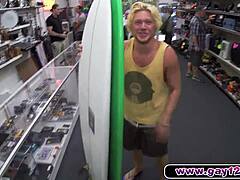 uh, blonde surfer dude, so hot