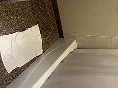 str8 boy jerks off again showing no cock in solo action