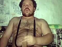 Russian Gay Masturbating Big Cock