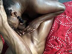 Nubian Throat Stars Mahogany Ross & FlexxFitCock