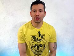 Found my Haitian roomie jerking his huge 25cm and he filled me bareback