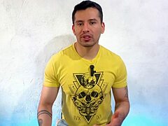 Found my Haitian roomie jerking his huge 25cm and he filled me bareback