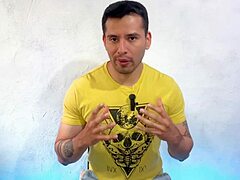 Found my Haitian roomie jerking his huge 25cm and he filled me bareback