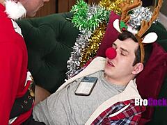 Yo, banging my step bro on Christmas Eve landed me on the naughty list! 🎅🔥