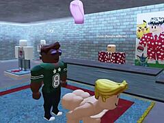 damn, gay roblox sex right in a public store!