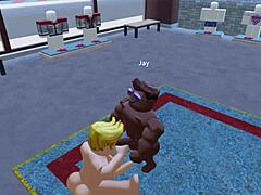 damn, gay roblox sex right in a public store!