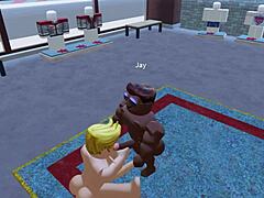 damn, gay roblox sex right in a public store!