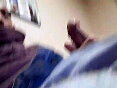 Melvincoficial shows off huge cock in solo masturbation