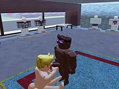 damn, gay roblox sex right in a public store!