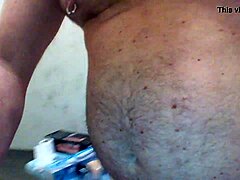 Joey D's new cordless Hitachi brings ANAL FUN in solo play!