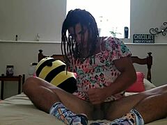 Lvory White twink explores solo fetish in softcore style