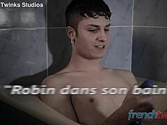 horny twinks getting wild in the bathroom