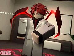 Tecknad demon knullar hårt klarar du vilda åkturen?