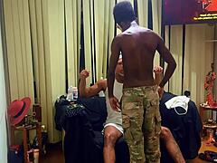 Don’t you just love playing with a tight Latino ass after a hot kiss?