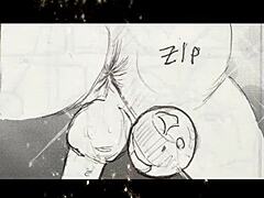 My shemale hentai PMV tells a wild story