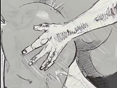 My shemale hentai PMV tells a wild story