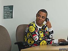 Ever seen a black twink suck for first head?