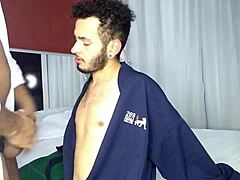 Novinho sneaks for padast’s hard rod action!