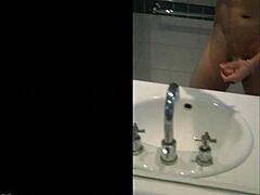 sexy solo cock play with hot cumshot finish!