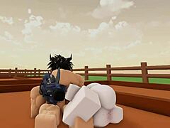 yisus and rave share a fun virtual garden moment