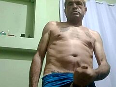 Serbian Guy Showing Off His Hard Penis