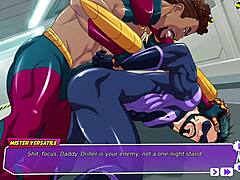 ever played a game with mister versatile, the interracial superhero?