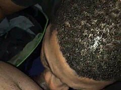 Sucking shemale cock with queens style flair