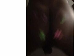 Bad Black Shemale Shows Off That Tight Ass