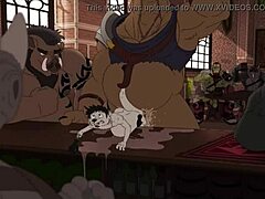 Intense Desire for Hairy Gay with Monster Cock