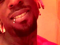 young bbc explores his body in solo vid