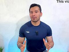 cuban stud with 25cm lets foot masseur suck him off till he bursts! 😲